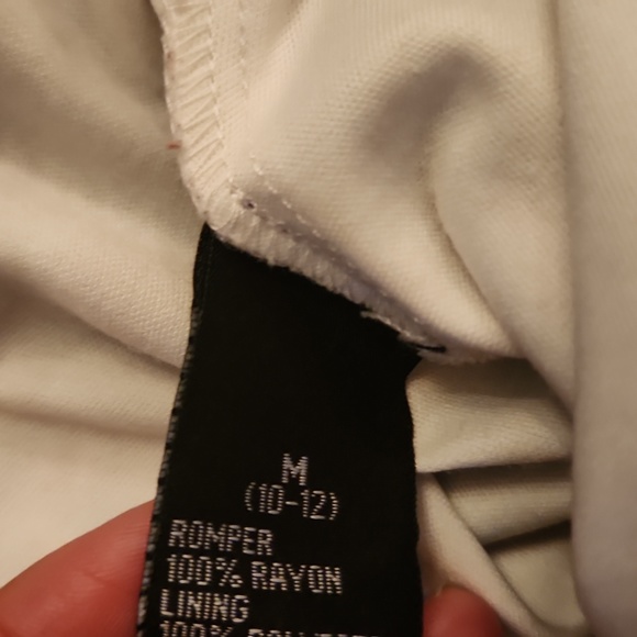 Lot 2 Big Girls Off Shoulder Rompers - Picture 6 of 7